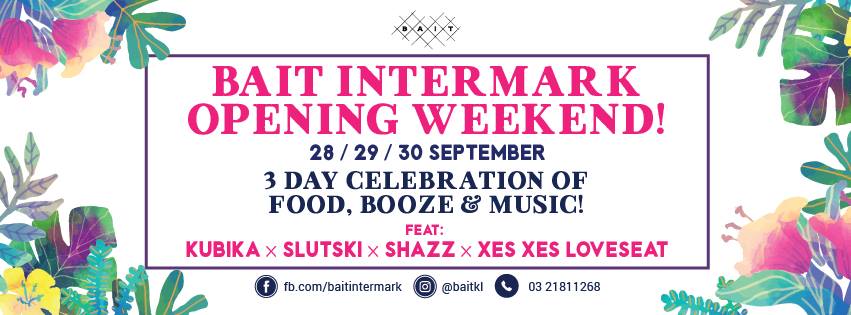 BAIT open's second outlet at Intermark Mall with a 3 day celebration