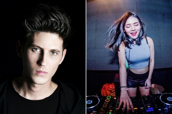 David Gravell and DJ Momo at Zouk KL 17 August 2018
